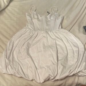 Zara white dress